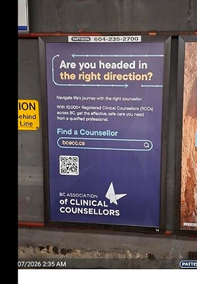 BCACC Campaign | Vancouver SkyTrain