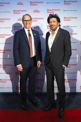 E. Anders Kolb, MD &
Dr. Siddhartha Mukherjee at Blood Cancer United's Inaugural Night of Champions Award Ceremony