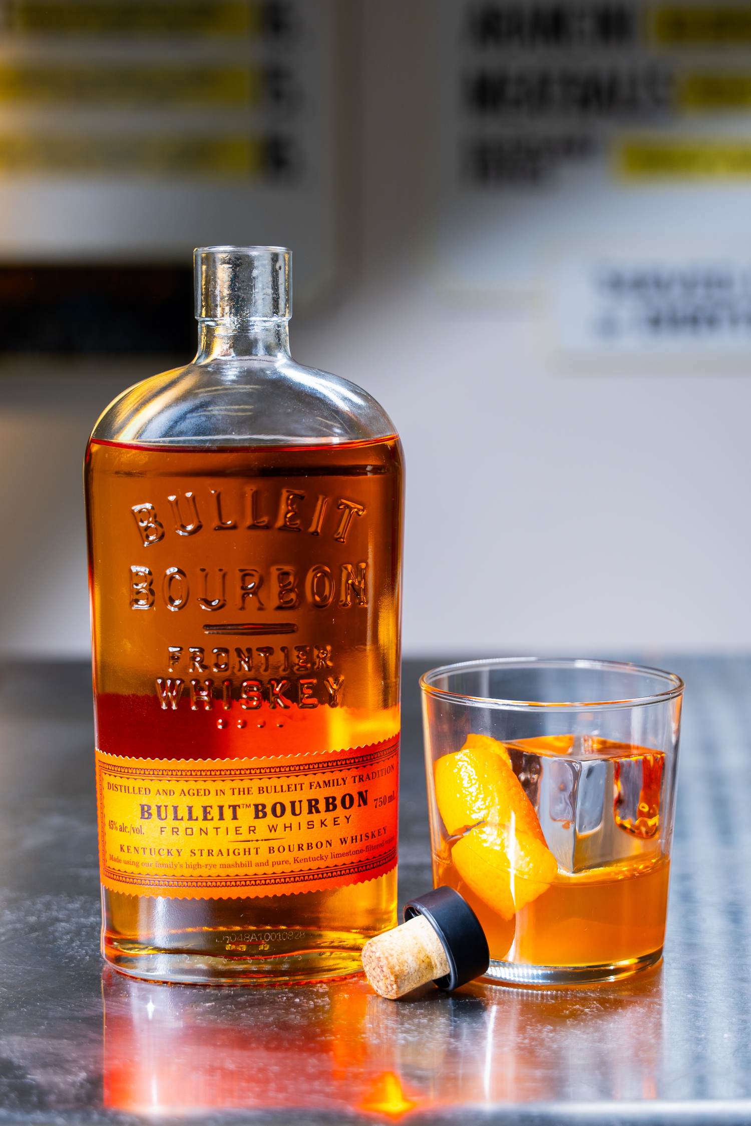 The Bulleit Bourbon Hot Honey Old Fashioned The Bulleit Bourbon Hot Honey Old Fashioned