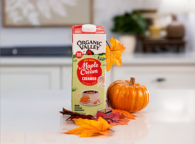 Organic Valley Brings Cozy Fall Flavor to Coffee Cups Nationwide with a New Maple Cream Flavored Creamer