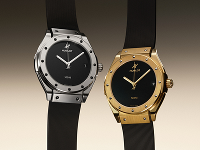 Hublot's new Classic Fusion Tributo available in White and Yellow Gold