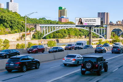 The nationwide campaign is running across digital out-of-home networks with a clear, urgent call to action: encouraging women everywhere to schedule their screenings and take the important next step for their health.