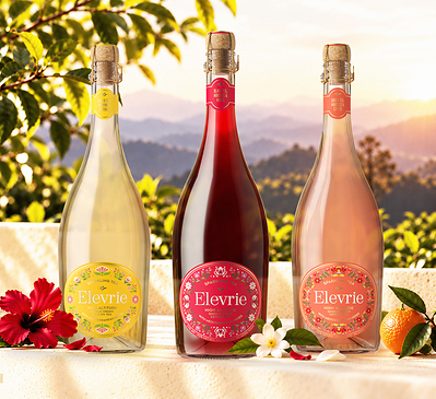 Elevrie Non-Alcoholic Sparkling Tea Collection