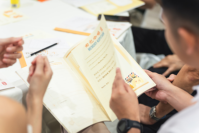 My Story, My Life, a keepsake journal designed by Direct Life Education for seniors to record down their cherished memories and experiences in their lives