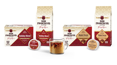 Don Francisco’s Coffee Holiday Collection: Maple Pecan and Holiday Blend