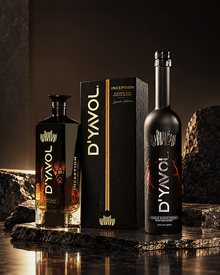 D’YAVOL Single Estate Vodka & D’YAVOL Inception Blended Malt Scotch Whisky