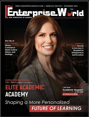Elite Academic Academy CEO Ashlea Kirkland-Haynes featured on cover of Enterprise World magazine