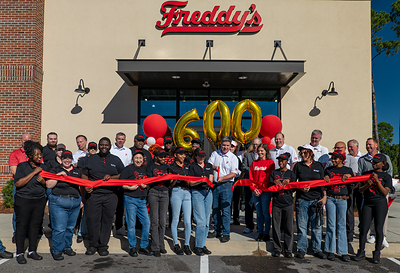 Freddy's Frozen Custard & Steakburgers Opens 600th Restaurant.