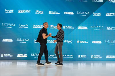 Anthony Geisler, Founder and CEO of Sequel Brands, with Gary Brecka, Founder of Ultimate Human.