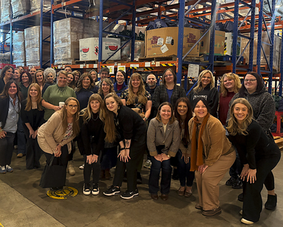 Harry Ritchie's Team, Food for Lane County Warehouse