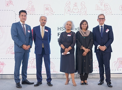 The programme was inaugurated by Pam Kaur, Group Chief Financial Officer, HSBC Holding plc together with Jo Miyake, Head-Banking, Asia and the Middle East, HSBC; Julian Wentzel, Group Chief Sustainability Officer, HSBC; Hitendra Dave, CEO, HSBC India; and Aloka Majumdar, MD, Head of Sustainability, HSBC India. 