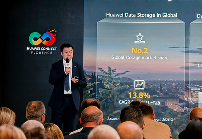 Adley Zhang, Director of Huawei's European Data Center Marketing & Solution Sales Department