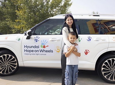 Hyundai Hope on Wheels Handprint Ceremonies across Canada