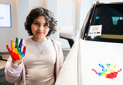 Hyundai Hope on Wheels Handprint Ceremonies across Canada