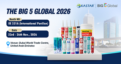 The high-tech sealant manufacturer will showcase its Multi-purpose and Fast Dry MS Polymer Sealants at The Big 5 Global 2026