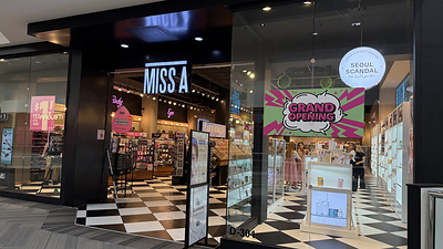 A Miss A store. The beauty and lifestyle retailer operates 100 stores across the U.S.