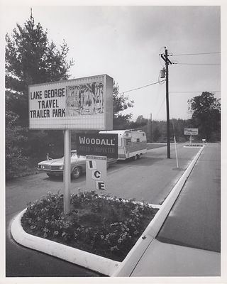 Original Entrance Sign, 1966.
