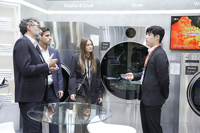 LG Electronics showcases its expanded commercial laundry portfolio at EXPODETERGO INTERNATIONAL 2026 in Milan, Italy, presenting semi-commercial and Professional Laundry solutions designed to meet diverse business needs.