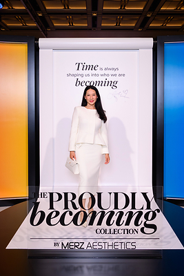 Lucy Liu at the regional launch of Merz Aesthetics' 'Your Time is Now' campaign in Seoul, South Korea
