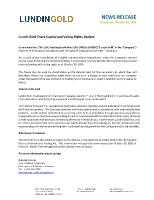 Lundin Gold Share Capital and Voting Rights