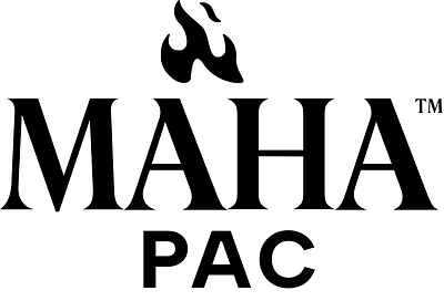 2026 official MAHA PAC logo. 2026 official MAHA PAC logo.