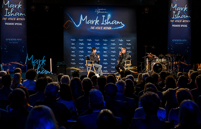 Mark Isham and legendary songwriter Diane Warren discuss their creative processes during an onstage Q&A following the premiere of Mark Isham: The Voice Within.