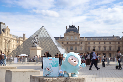 MINISO’s YOYO featured at the Louvre Pyramid in Paris