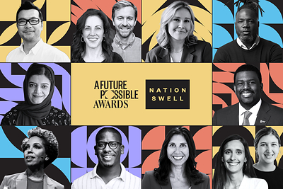  A Future Possible Awards celebrate the twelve leaders whose vision and commitment are helping build a better future.