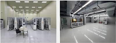 Image: Installation of the Degassing & EOL Equipment in the Formation Process Clean Room & Pilot Manufacturing Equipment for the Tabless 21700 Cylindrical Line