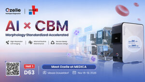 Ozelle to Spotlight Scalable AI-Assisted Hematology with O-Cyte 1 at MEDICA 2026