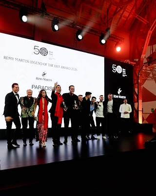 Rémy Martin Legend of the List Award 2026 - 50 Best Bars