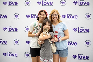 National nonprofit, Petco Love, invites pet lovers to “Jump into Joy” during its National Adoption Weekend, November 7-8, and meet adoptable shelter pets ready to become part of their families. 