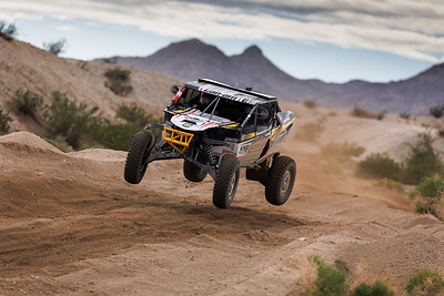 Michael McFayden secured an impressive second place overall in the UTV Pro Class at the Laughlin Desert Classic on adjusted time after finishing P2 on Saturday and P1 on Sunday. Michael McFayden secured an impressive second place overall in the UTV Pro Class at the Laughlin Desert Classic on adjusted time after finishing P2 on Saturday and P1 on Sunday.