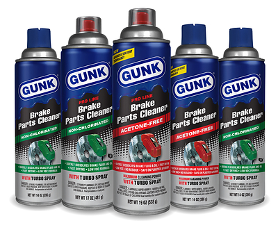 GUNK Brake Cleaner Family