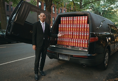 Pringles dares die-hard fans to prove their love for a chance to win a one-of-a-kind can-shaped urn and an "afterlifetime" supply of Pringles. 
