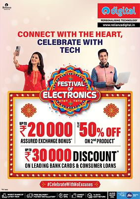 Reliance Digital’s Festival of Electronics Sale Is Live: Best Deals on iPhone 17 Pro, TVs, ACs, Laptops & Top Electronics