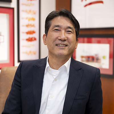 Charley Shin, founder of Charleys Cheesesteaks, Community Champion Award winner