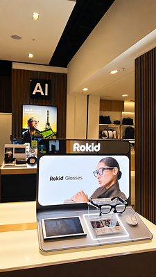 Rokid Glasses on display at Selfridges London’s Tech Bar