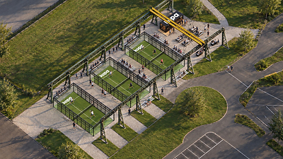 Rendering of Padel Cou