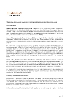 ShaMaran Announces Investment in Iraq and Contemplated Bond Issuance