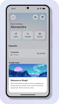 Simplii Financial App