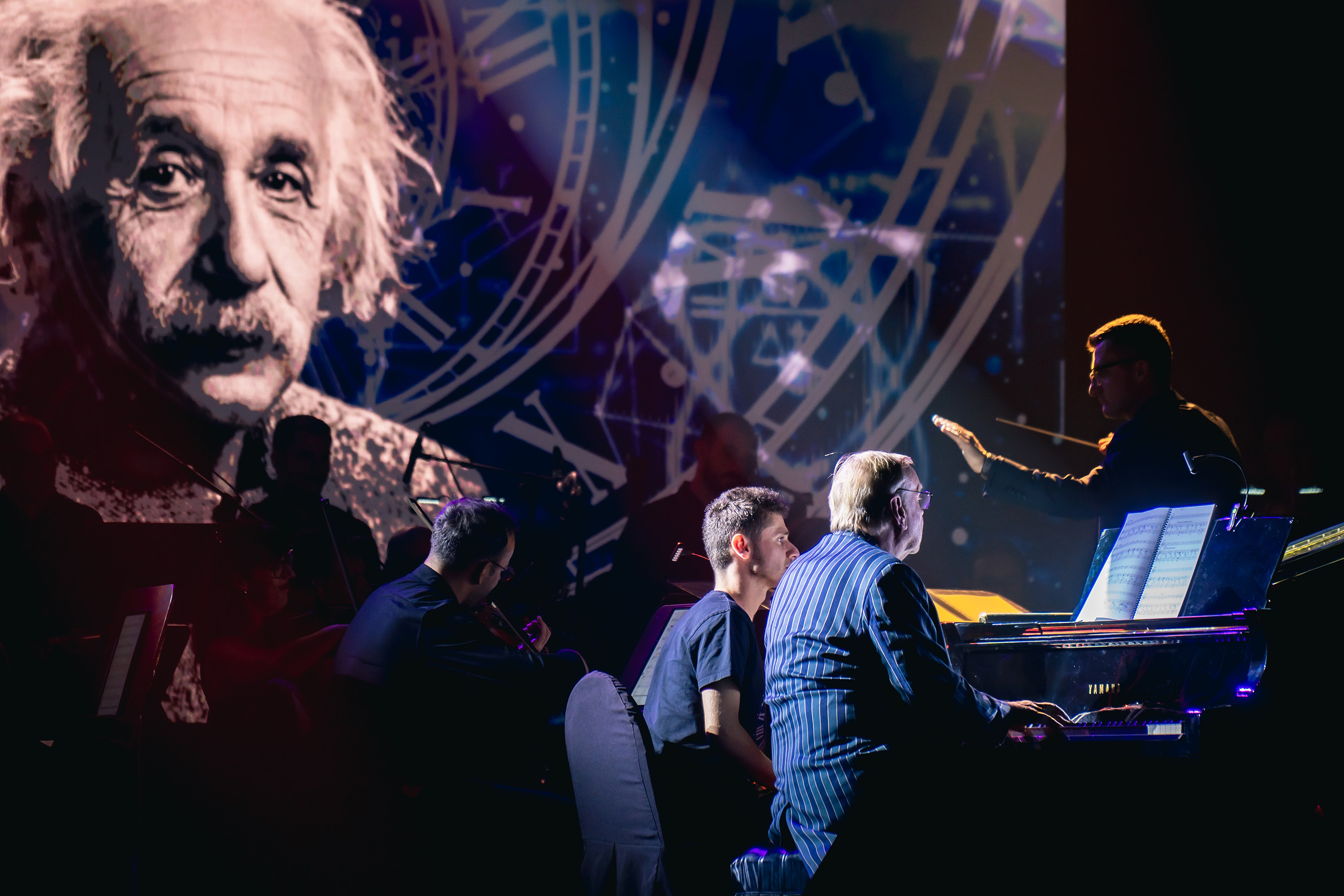 Rick Wakeman, Performing His Original Composition Echos from Black Holes, In Honor of Stephen Hawking