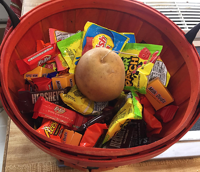 What’s the best Halloween treat? You might expect most kids to say candy, but an increasing number of trick-or-treaters say the potato!