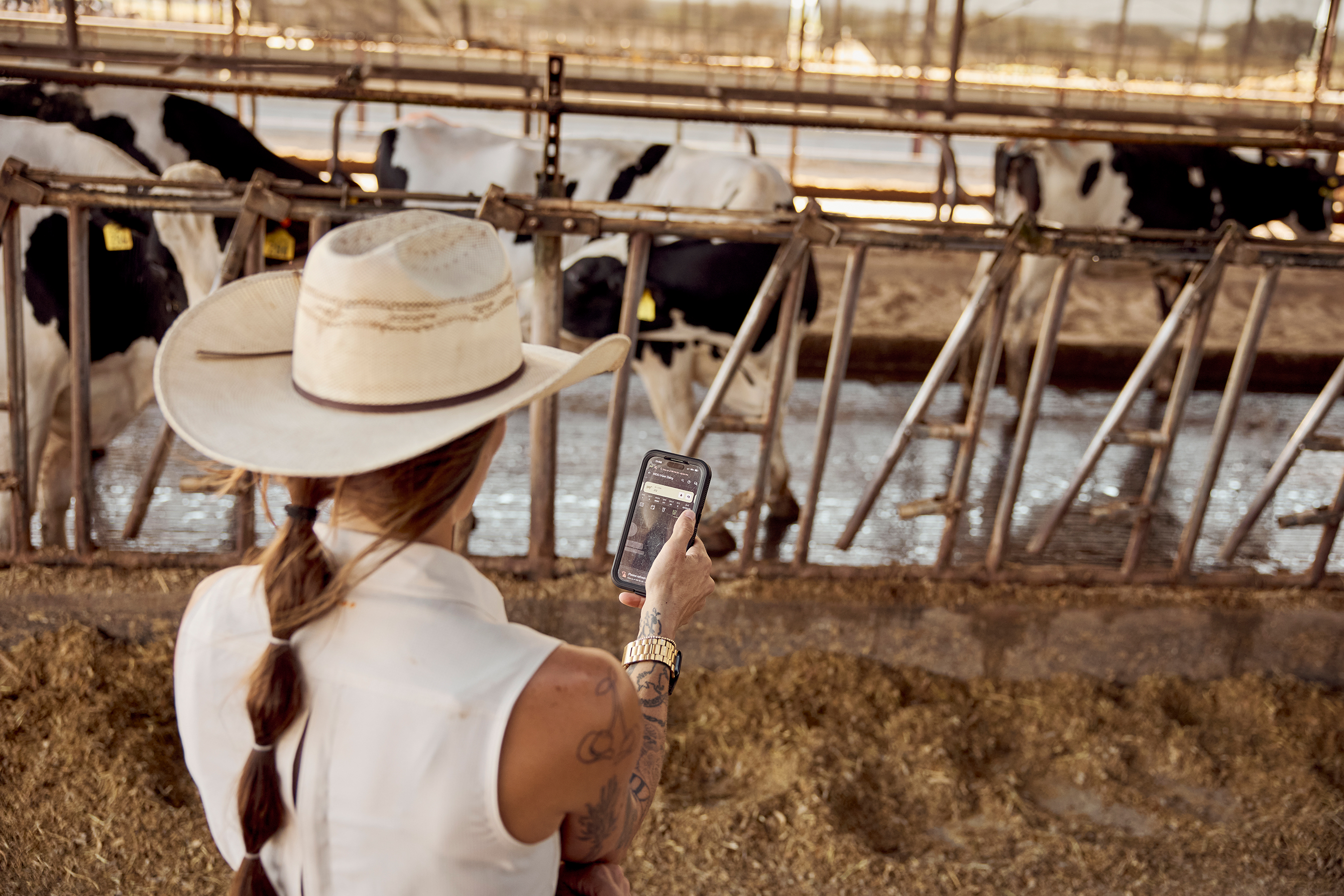 Kyndra Brown describes her role at Moo-View Dairy in Texas with one word: monitoring. She combines a lifetime of knowing her animals with digital tools that help her spot when something needs a closer look.