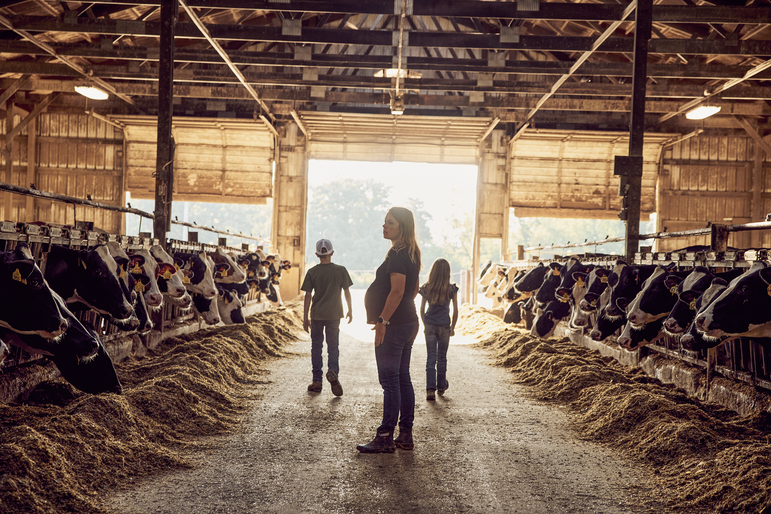 Raising her kids on the farm means everything to Margaret Johnson and has become one of the most rewarding parts of the work she does at Trailside Holsteins in Minnesota.