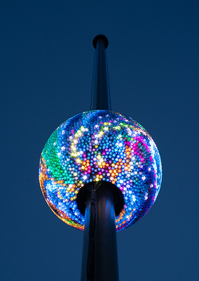 The Times Square New Year’s Eve Ball at One Times Square