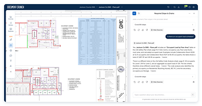 Document Crunch, a Trimble company, today announced new project-level risk intelligence capabilities that allows contractors to review construction drawings alongside contracts, specifications and other documents. 
