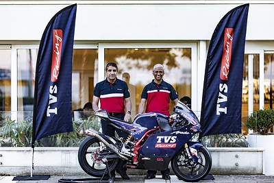 Image L-R - Mr. Vimal Sumbly, Head – Premium Business, TVS Motor Company & Mr. R.Babu, SVP, R&D, TVS Motor Company Image L-R - Mr. Vimal Sumbly, Head – Premium Business, TVS Motor Company & Mr. R.Babu, SVP, R&D, TVS Motor Company