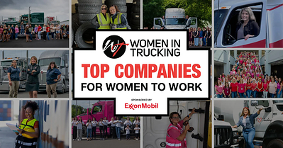 2026 Top Companies for Women to Work in Trucking