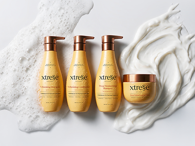 Introducing the Xtressé Peptide Shampoo & Conditioner Systems, designed for all hair types.